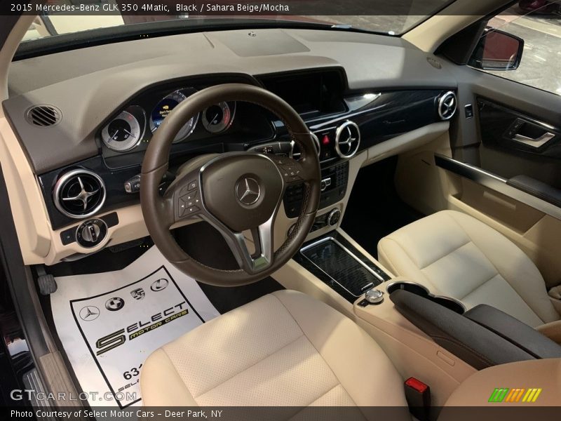 Black / Sahara Beige/Mocha 2015 Mercedes-Benz GLK 350 4Matic