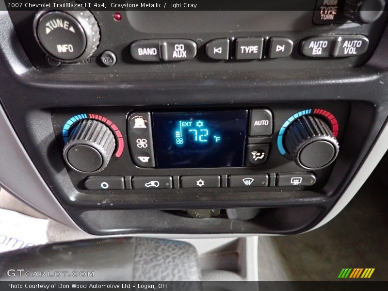 Graystone Metallic / Light Gray 2007 Chevrolet TrailBlazer LT 4x4