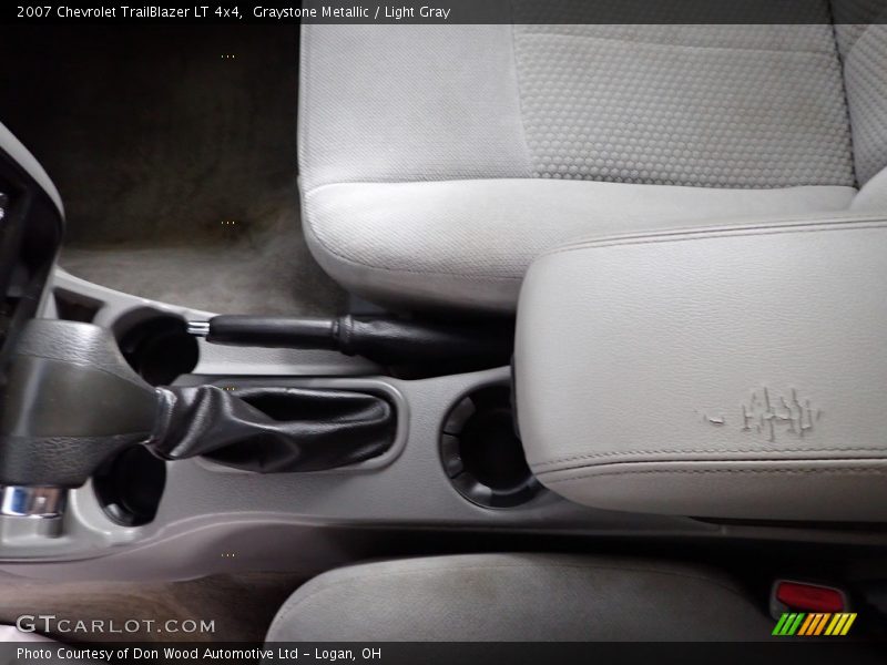 Graystone Metallic / Light Gray 2007 Chevrolet TrailBlazer LT 4x4