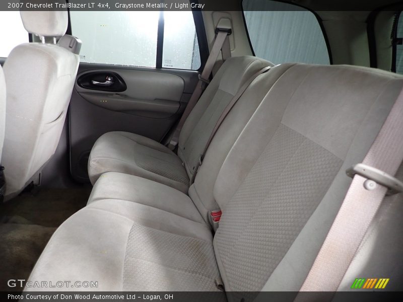 Graystone Metallic / Light Gray 2007 Chevrolet TrailBlazer LT 4x4