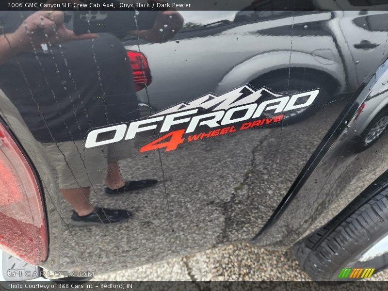Onyx Black / Dark Pewter 2006 GMC Canyon SLE Crew Cab 4x4