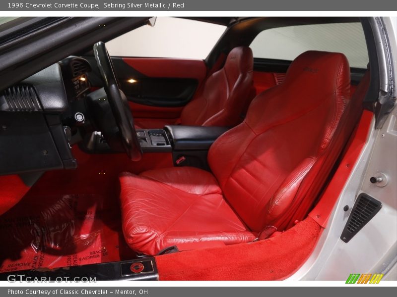 Front Seat of 1996 Corvette Coupe
