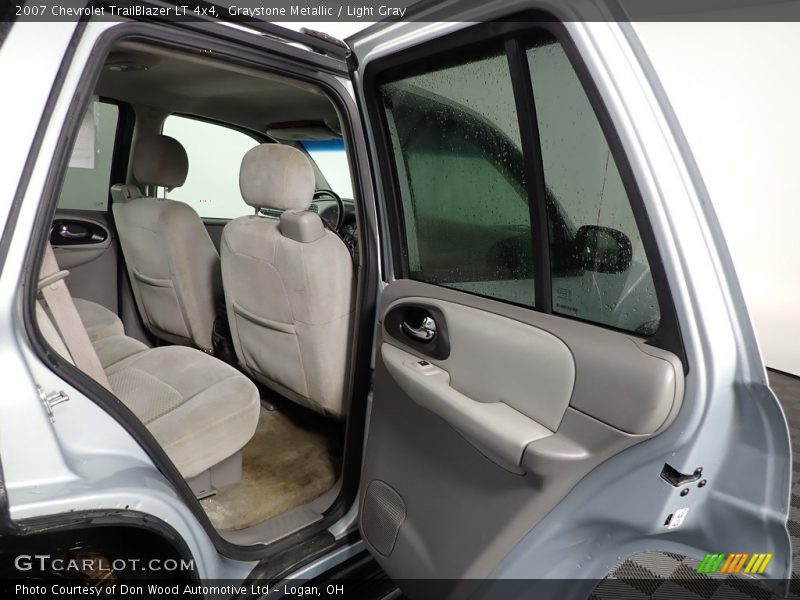 Graystone Metallic / Light Gray 2007 Chevrolet TrailBlazer LT 4x4