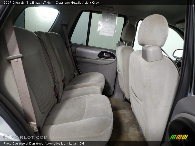 Graystone Metallic / Light Gray 2007 Chevrolet TrailBlazer LT 4x4