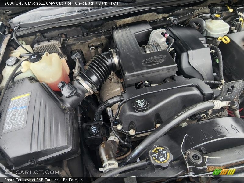 Onyx Black / Dark Pewter 2006 GMC Canyon SLE Crew Cab 4x4