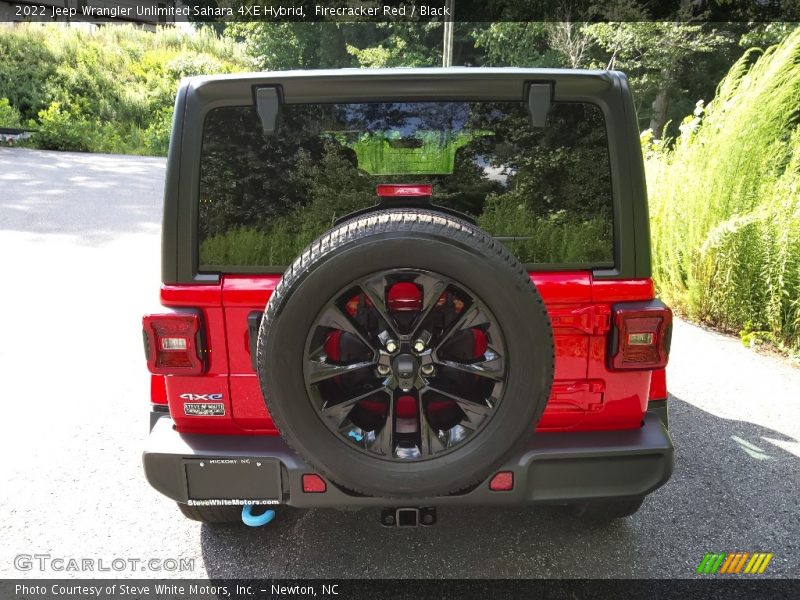 Firecracker Red / Black 2022 Jeep Wrangler Unlimited Sahara 4XE Hybrid