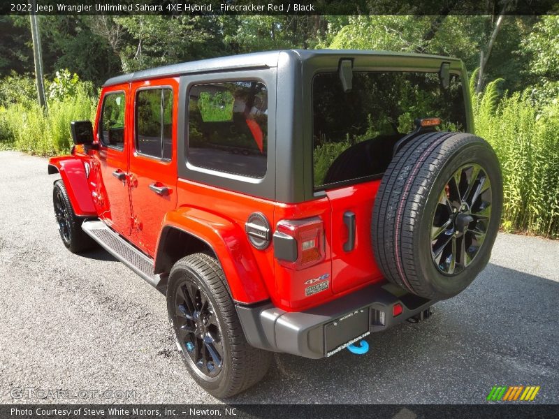 Firecracker Red / Black 2022 Jeep Wrangler Unlimited Sahara 4XE Hybrid