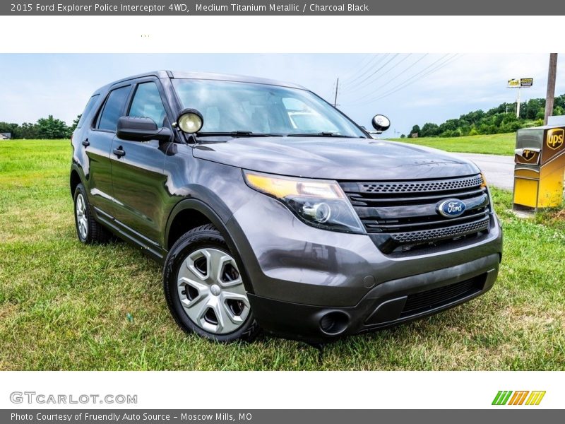 Front 3/4 View of 2015 Explorer Police Interceptor 4WD