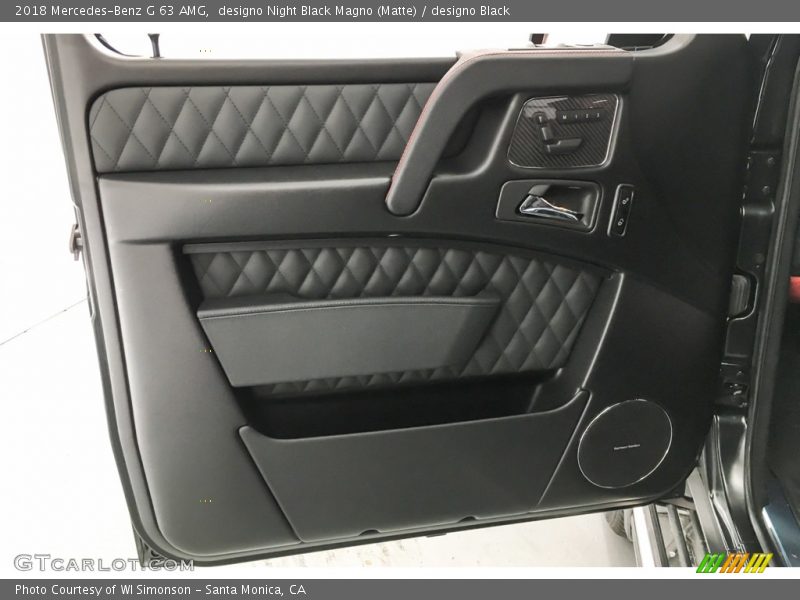 designo Night Black Magno (Matte) / designo Black 2018 Mercedes-Benz G 63 AMG