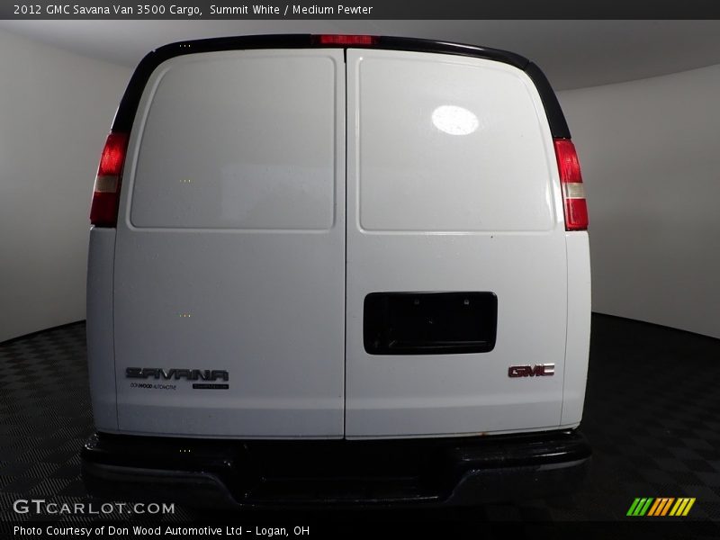 Summit White / Medium Pewter 2012 GMC Savana Van 3500 Cargo