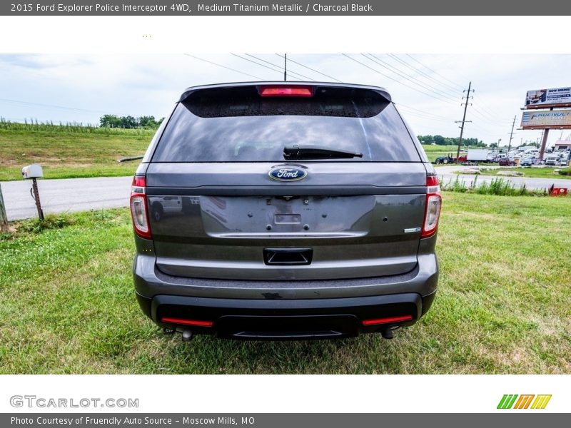 Medium Titanium Metallic / Charcoal Black 2015 Ford Explorer Police Interceptor 4WD