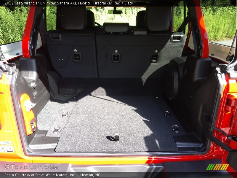  2022 Wrangler Unlimited Sahara 4XE Hybrid Trunk