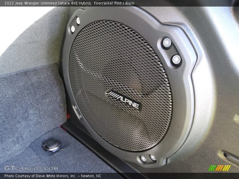 Audio System of 2022 Wrangler Unlimited Sahara 4XE Hybrid