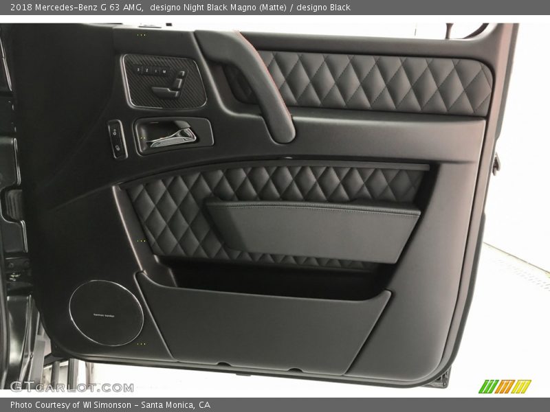 designo Night Black Magno (Matte) / designo Black 2018 Mercedes-Benz G 63 AMG