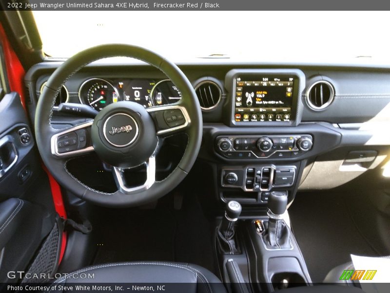 Firecracker Red / Black 2022 Jeep Wrangler Unlimited Sahara 4XE Hybrid