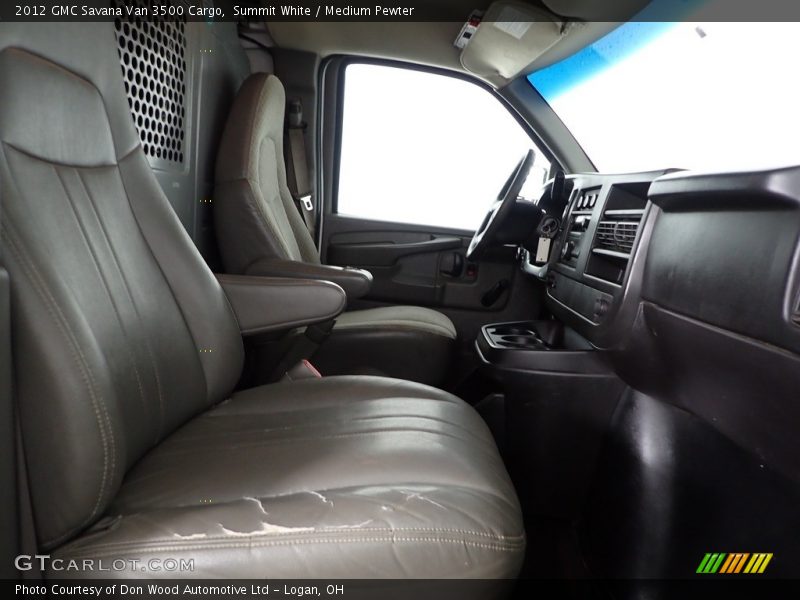 Summit White / Medium Pewter 2012 GMC Savana Van 3500 Cargo