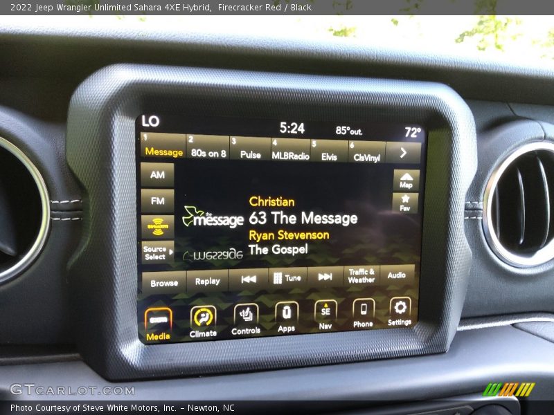 Firecracker Red / Black 2022 Jeep Wrangler Unlimited Sahara 4XE Hybrid