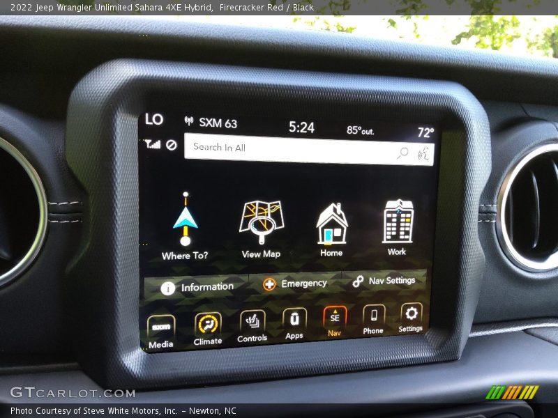 Firecracker Red / Black 2022 Jeep Wrangler Unlimited Sahara 4XE Hybrid