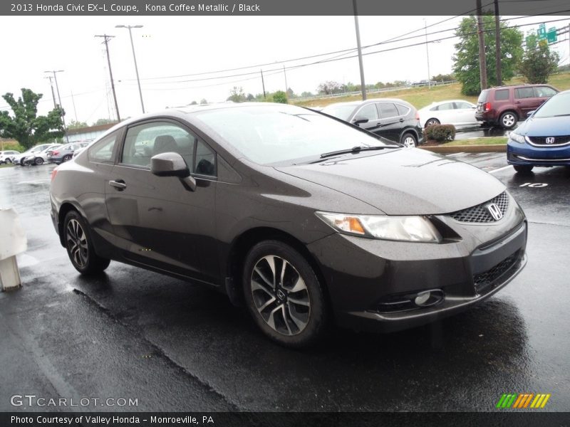 Front 3/4 View of 2013 Civic EX-L Coupe