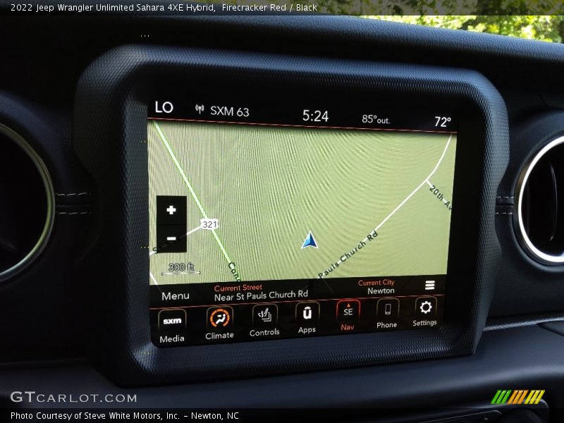 Firecracker Red / Black 2022 Jeep Wrangler Unlimited Sahara 4XE Hybrid
