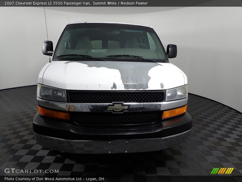 Summit White / Medium Pewter 2007 Chevrolet Express LS 3500 Passenger Van