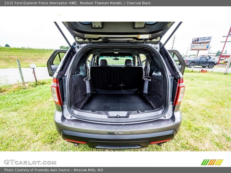  2015 Explorer Police Interceptor 4WD Trunk
