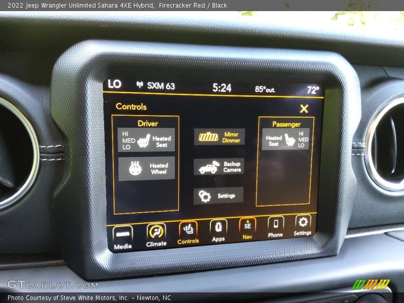 Firecracker Red / Black 2022 Jeep Wrangler Unlimited Sahara 4XE Hybrid