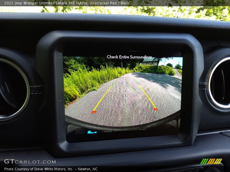 Firecracker Red / Black 2022 Jeep Wrangler Unlimited Sahara 4XE Hybrid