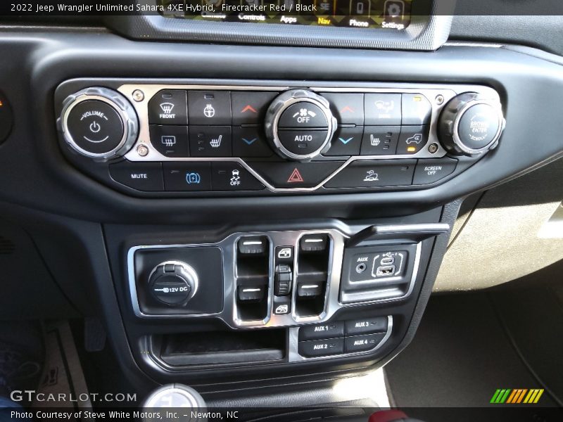 Firecracker Red / Black 2022 Jeep Wrangler Unlimited Sahara 4XE Hybrid