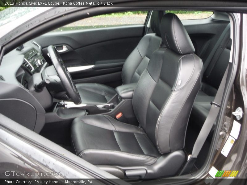 Front Seat of 2013 Civic EX-L Coupe