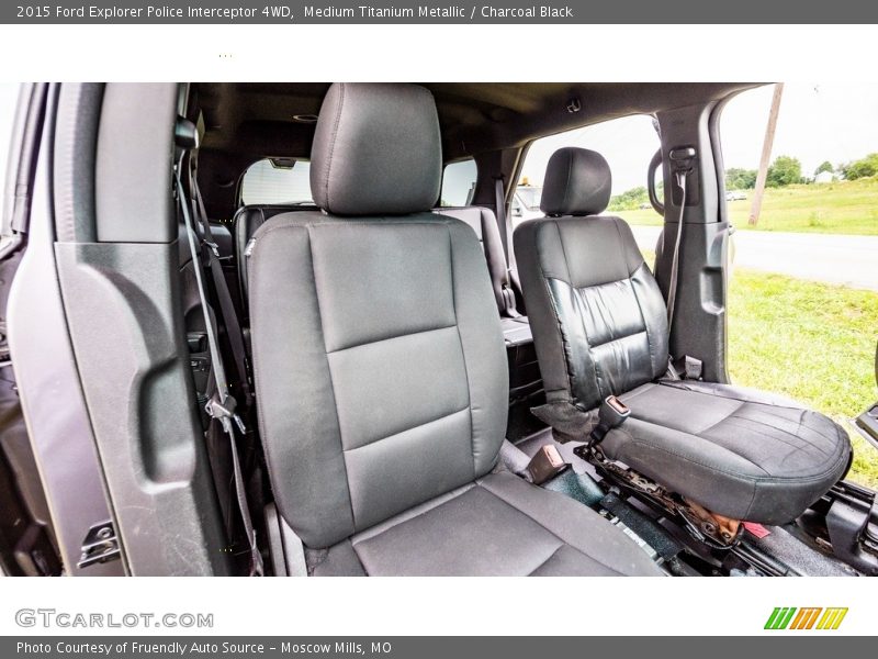 Medium Titanium Metallic / Charcoal Black 2015 Ford Explorer Police Interceptor 4WD