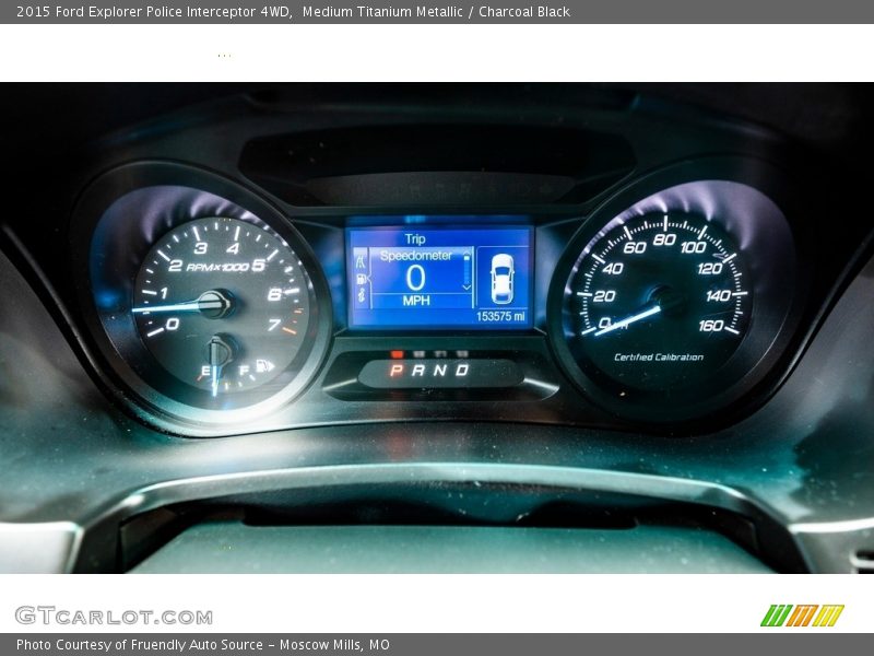  2015 Explorer Police Interceptor 4WD Police Interceptor 4WD Gauges