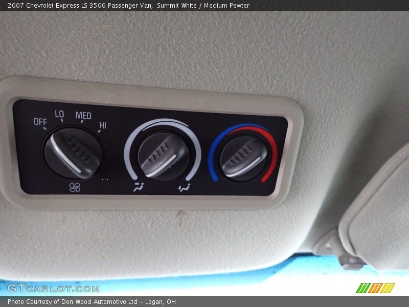 Summit White / Medium Pewter 2007 Chevrolet Express LS 3500 Passenger Van