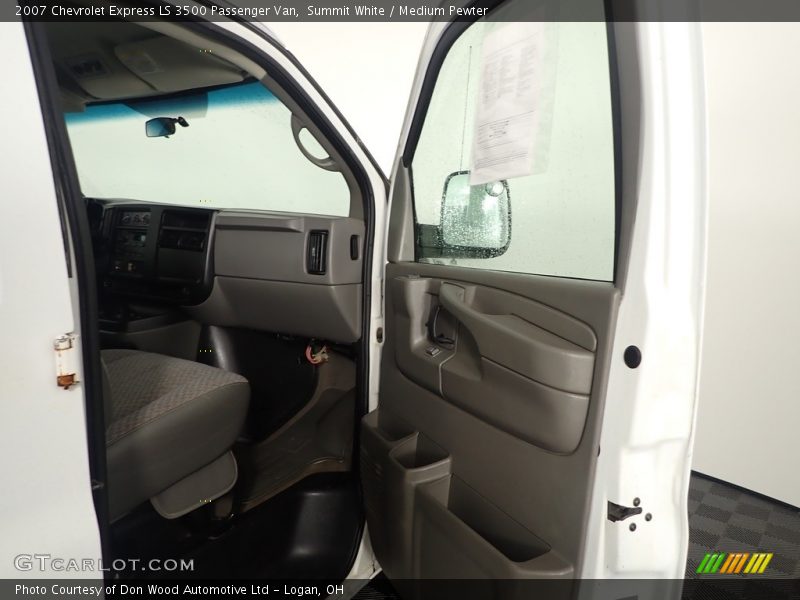 Summit White / Medium Pewter 2007 Chevrolet Express LS 3500 Passenger Van