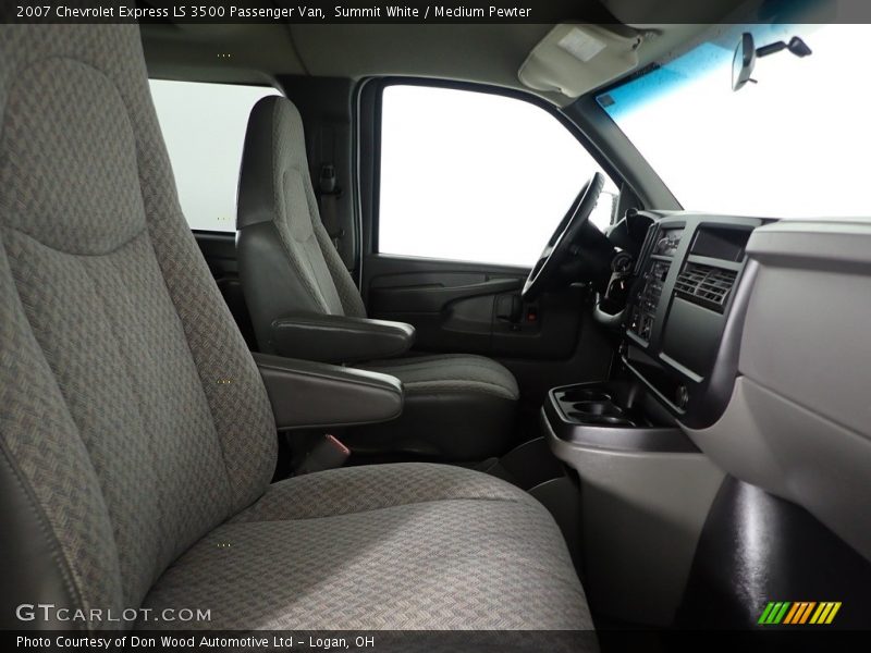 Summit White / Medium Pewter 2007 Chevrolet Express LS 3500 Passenger Van