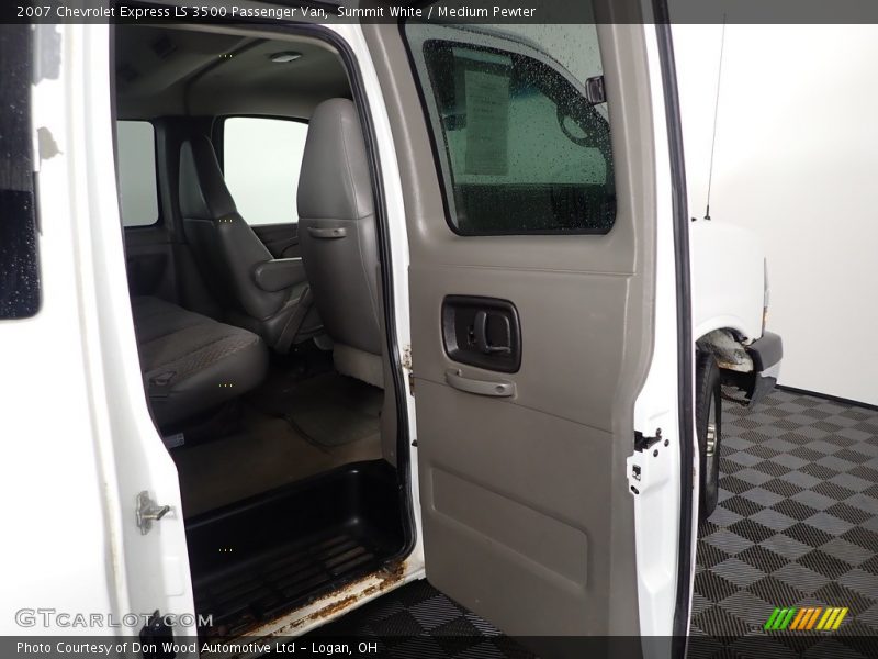 Summit White / Medium Pewter 2007 Chevrolet Express LS 3500 Passenger Van