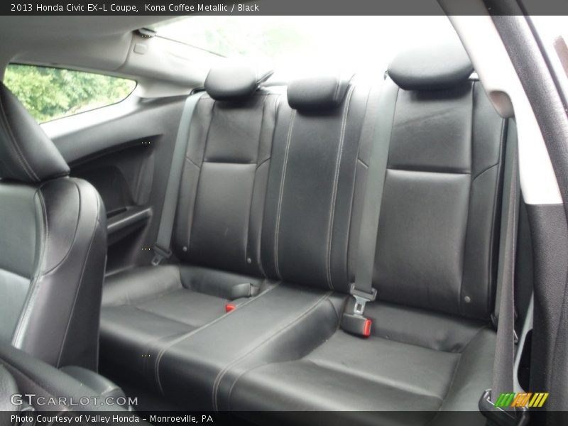 Rear Seat of 2013 Civic EX-L Coupe