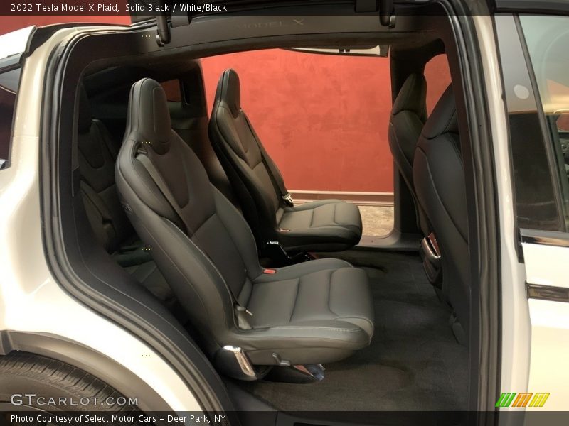Rear Seat of 2022 Model X Plaid