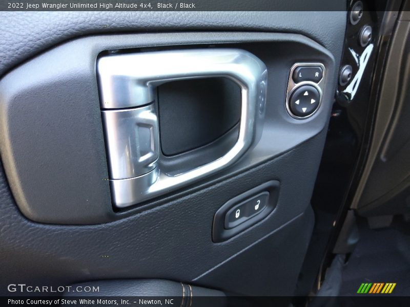 Black / Black 2022 Jeep Wrangler Unlimited High Altitude 4x4