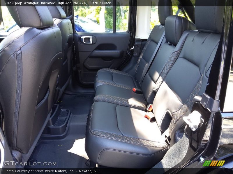 Black / Black 2022 Jeep Wrangler Unlimited High Altitude 4x4