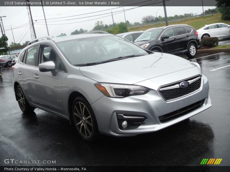 Ice Silver Metallic / Black 2018 Subaru Impreza 2.0i Limited 5-Door