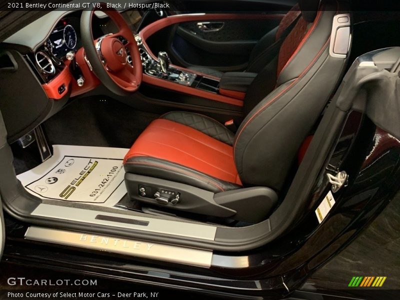 Front Seat of 2021 Continental GT V8