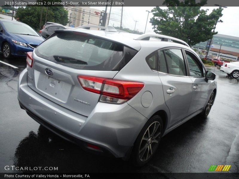 Ice Silver Metallic / Black 2018 Subaru Impreza 2.0i Limited 5-Door