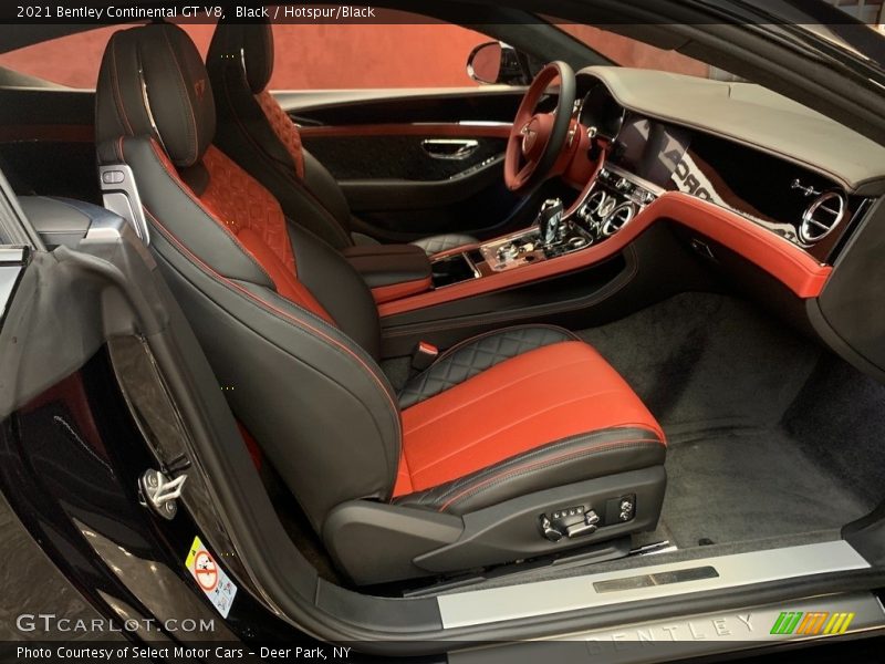 Front Seat of 2021 Continental GT V8