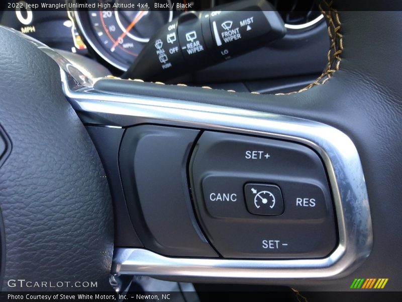 Black / Black 2022 Jeep Wrangler Unlimited High Altitude 4x4