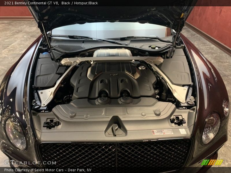  2021 Continental GT V8 Engine - 4.0 Liter Twin-Turbocharged DOHC 32-Valve VVT V8