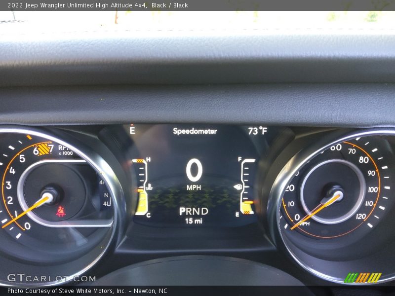 Black / Black 2022 Jeep Wrangler Unlimited High Altitude 4x4