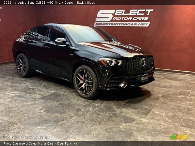 Black / Black 2022 Mercedes-Benz GLE 53 AMG 4Matic Coupe