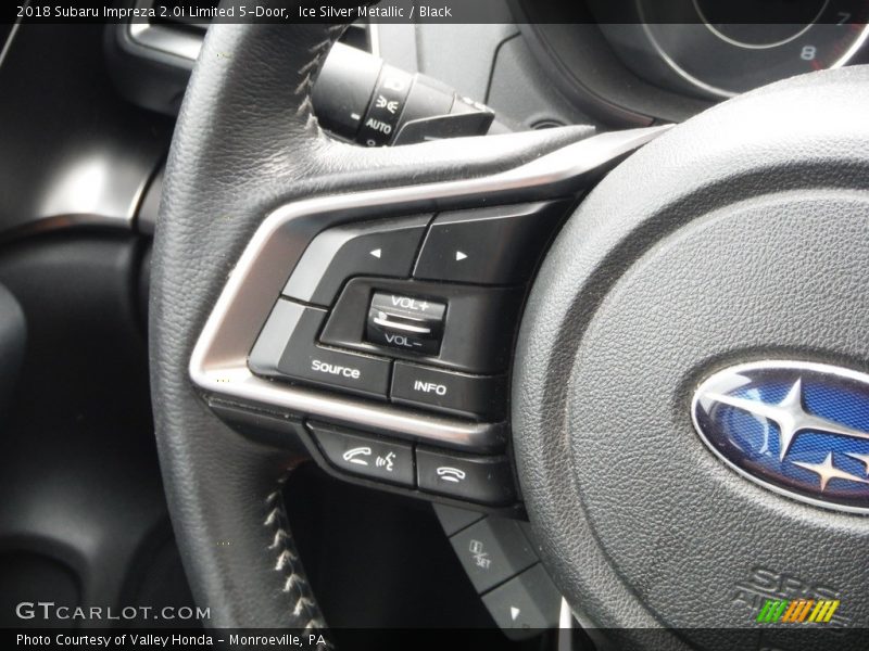  2018 Impreza 2.0i Limited 5-Door Steering Wheel