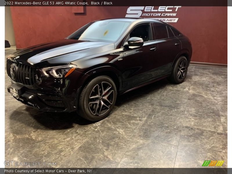 Black / Black 2022 Mercedes-Benz GLE 53 AMG 4Matic Coupe